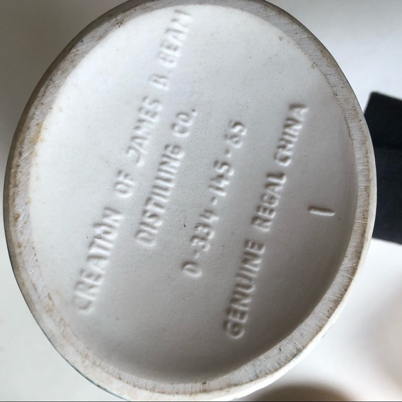 Vintage James b beam green 10” ceramic vase or jug - Picture 4 of 16